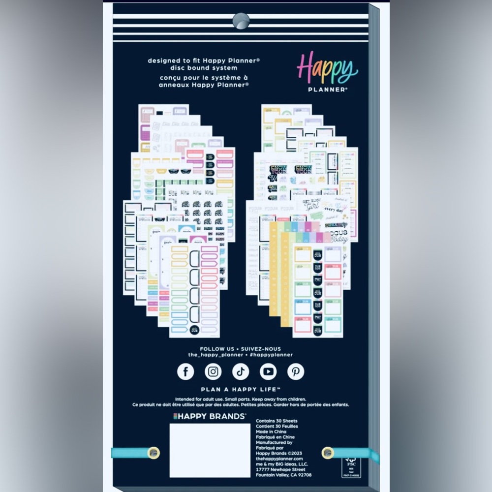 Happy Planner & Stickers Set - NEW! - Picture 10 of 16